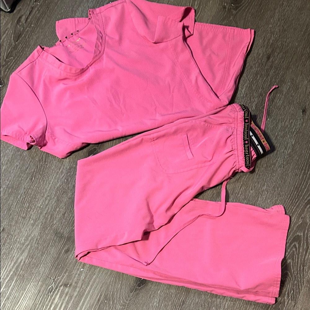 Pink Women's Heartsoul scrubs